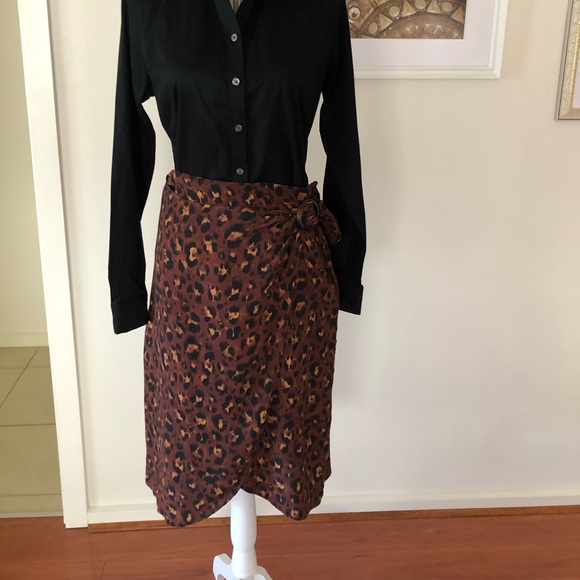 Sezane leopard skirt AUD14 - Picture 3 of 8